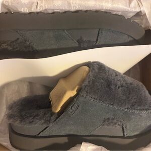 UGG Bayona Fur Slip Ons